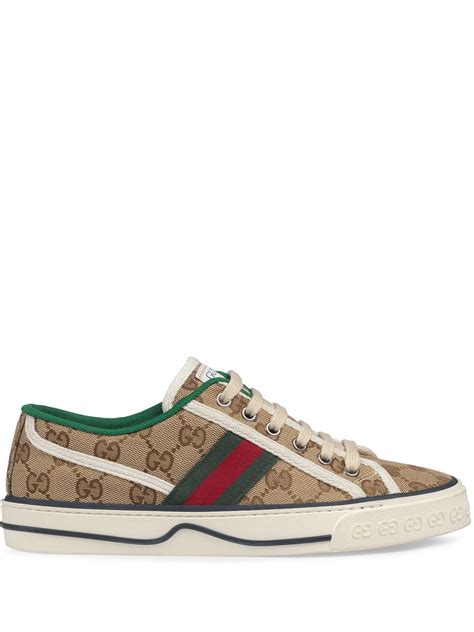 gucci style tennis shores|farfetch Gucci sneakers.